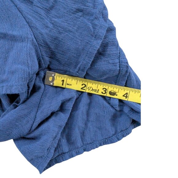 ONeill Clyde Romper Womens Blue Viscose V Neck 2" Swim Cover Up Size S - Picture 8 of 9